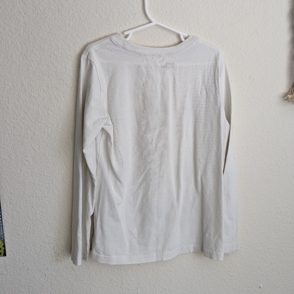 Rumi + Ryder Bug Graphic Logo Long Sleeve White T Shirt Sz 6-7 - Picture 2 of 8
